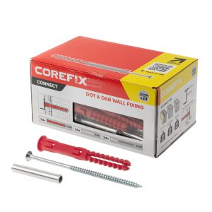 Corefix Connect 120mm Dot & Dab Wall Fixing 24 Box